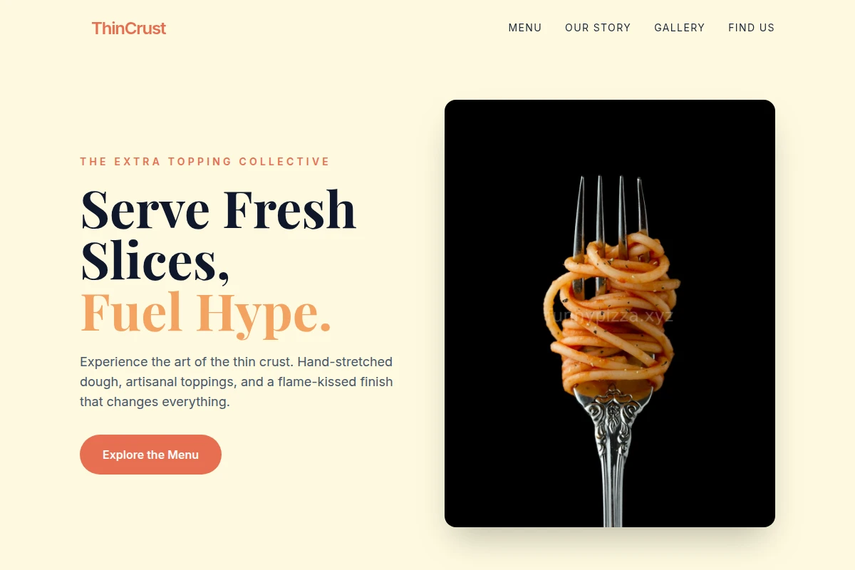 ThinCrust Italian Food
